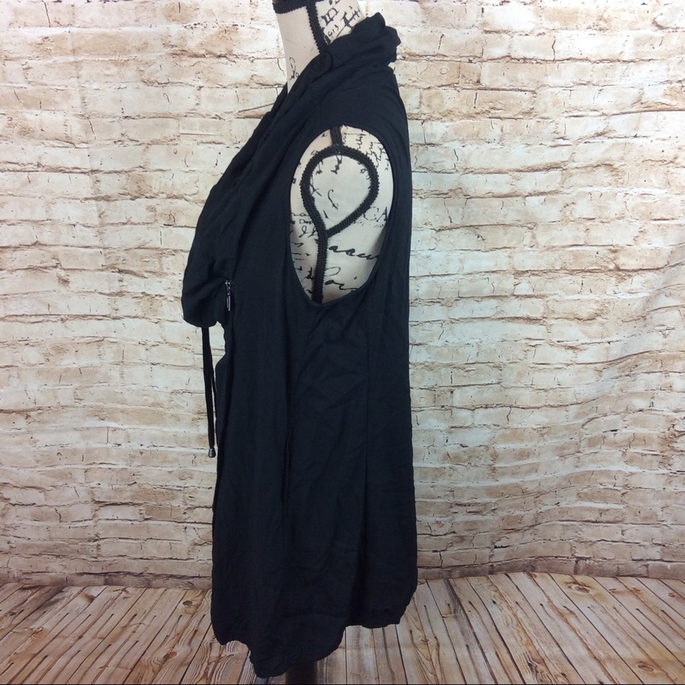Soft Surroundings Zippered Jacket Vest Petite M - Picture 3 of 5